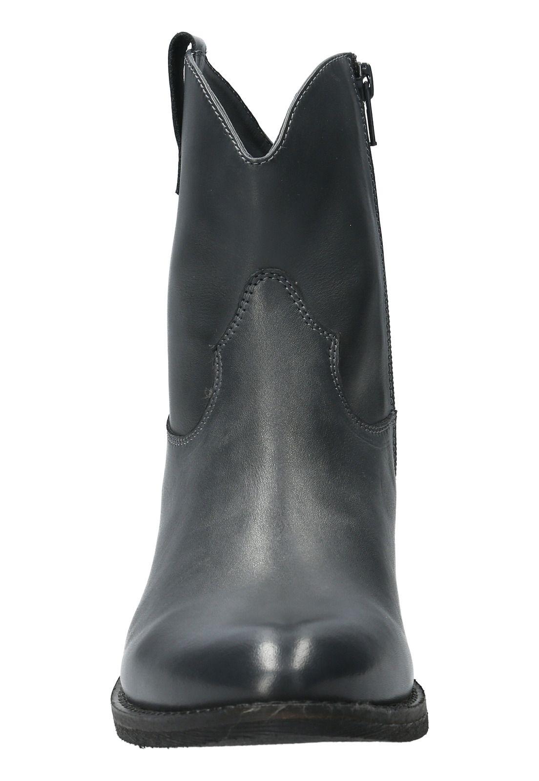 Botín Cuero Mujer Mayer Gris-2