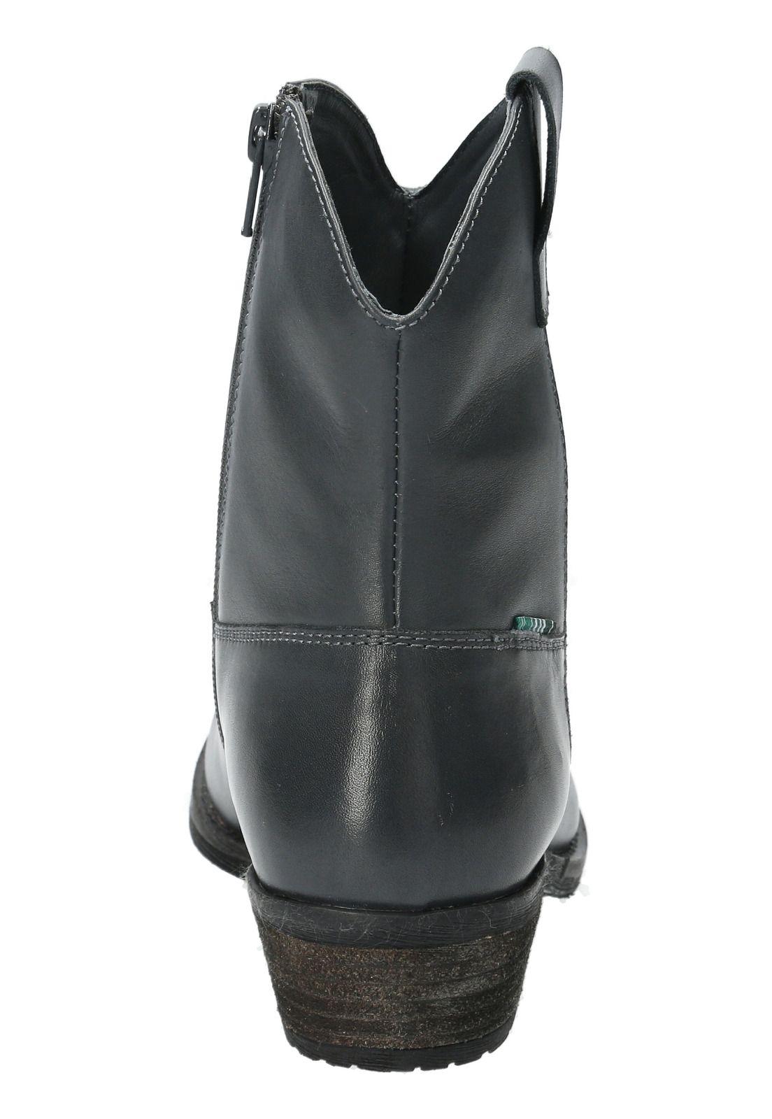 Botín Cuero Mujer Mayer Gris-5