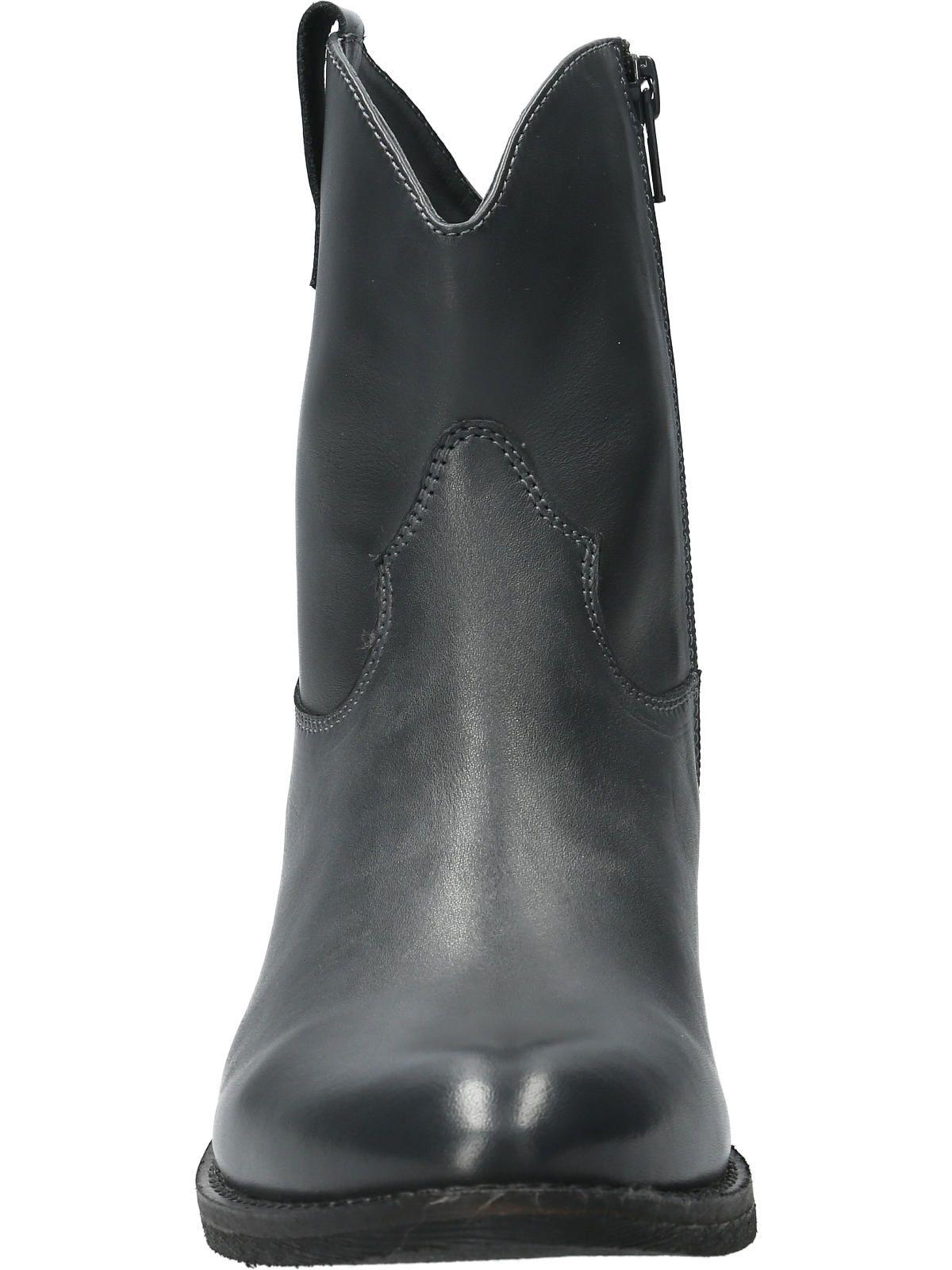 Botín Cuero Mujer Mayer Gris-2