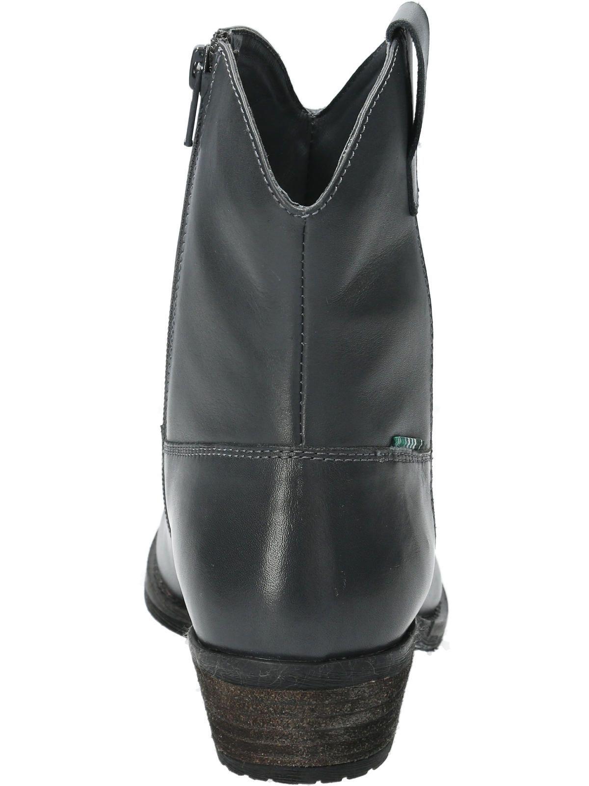 Botín Cuero Mujer Mayer Gris-5