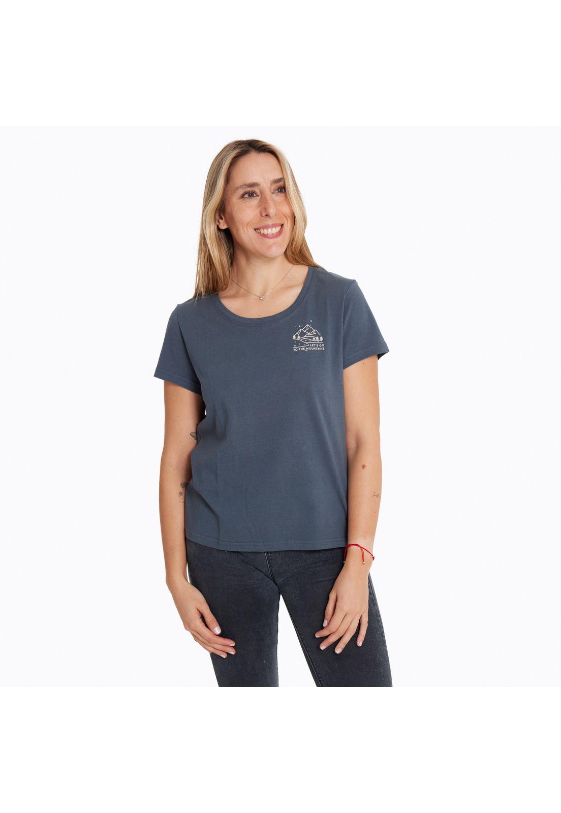 Polera Mujer Tule Azul-0