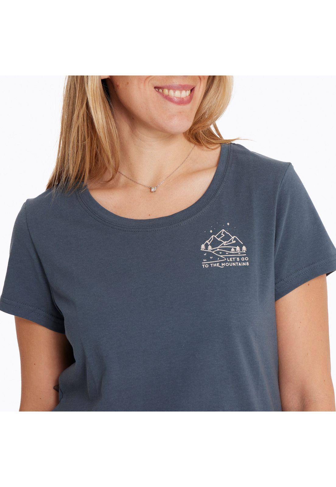 Polera Mujer Tule Azul-3