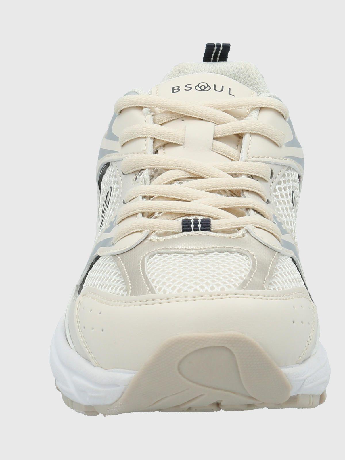  Zapatilla Mujer Miki Blanca Crema Bsoul-3