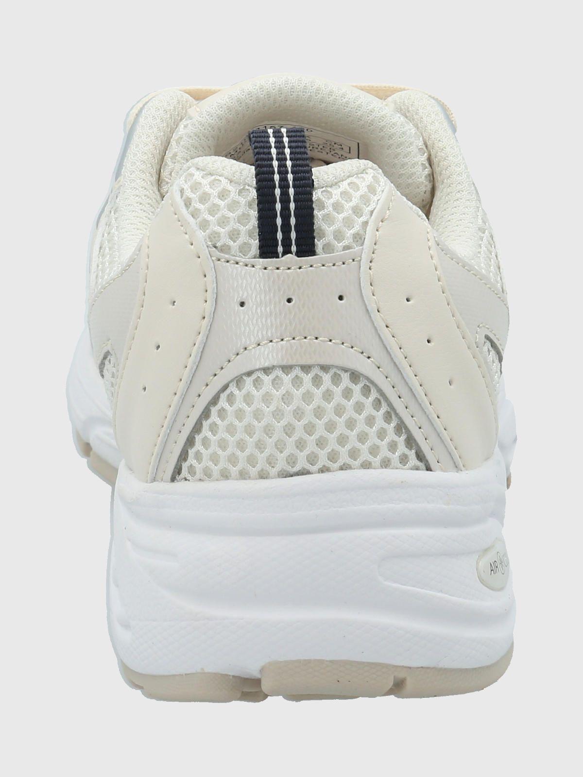  Zapatilla Mujer Miki Blanca Crema Bsoul-6