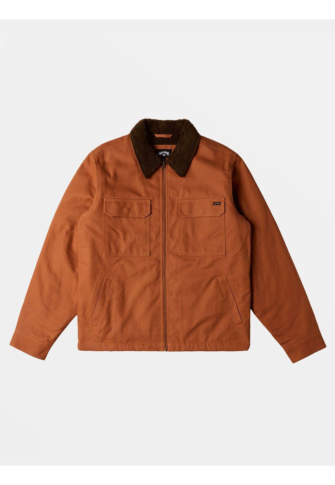 Chaqueta Hombre Barlow Sherpa Canvas Café-7