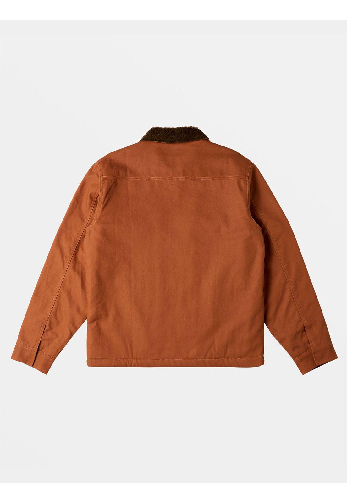 Chaqueta Hombre Barlow Sherpa Canvas Café-8