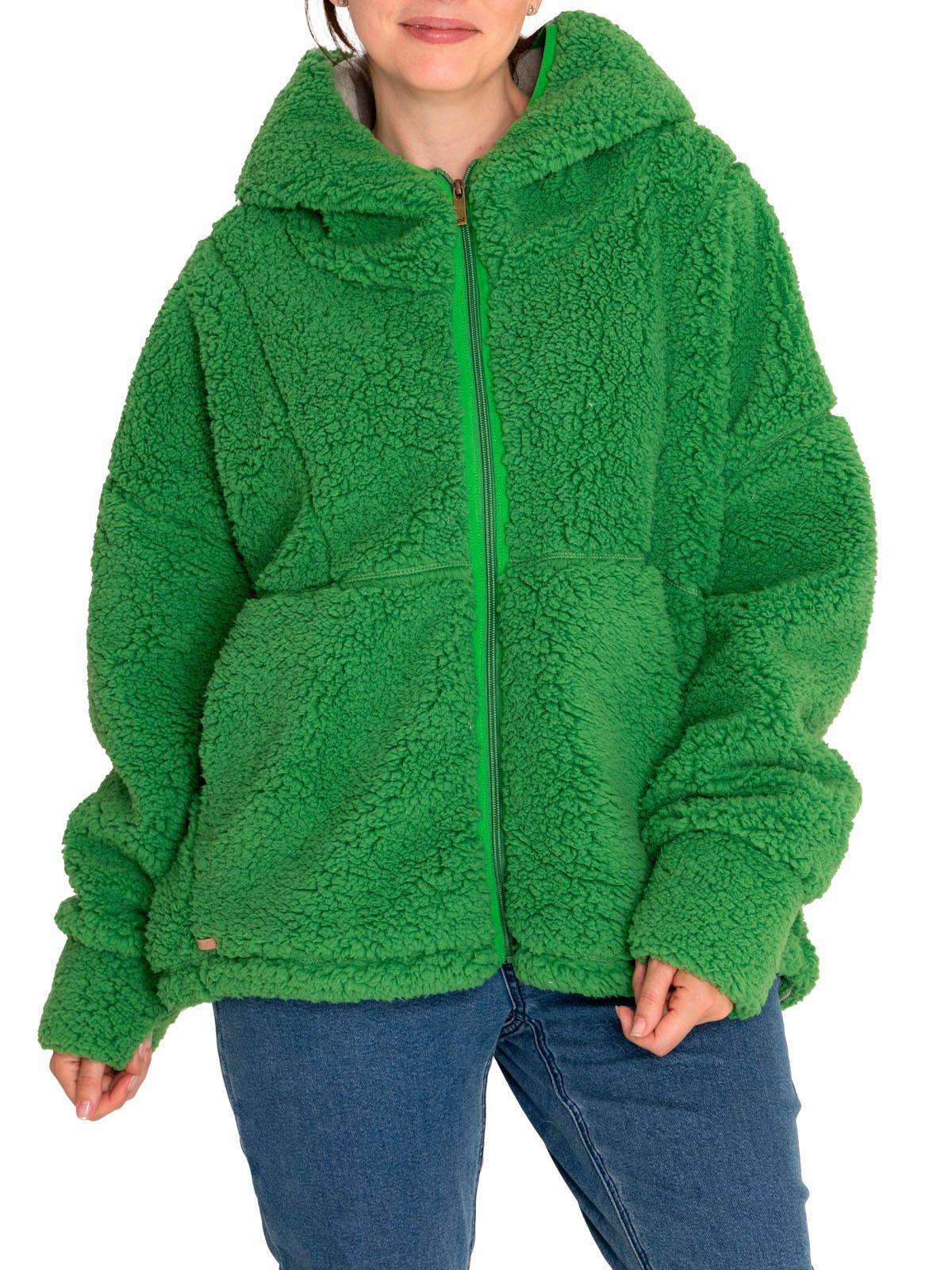 Polar Fibras Recicladas Mujer Pipa Verde-4