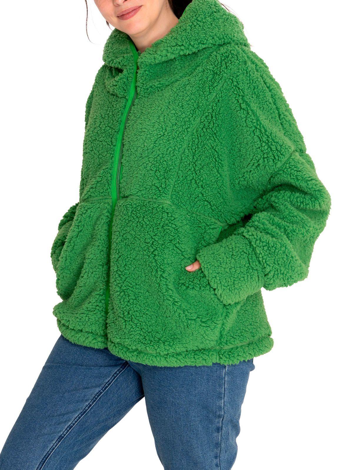 Polar Fibras Recicladas Mujer Pipa Verde-5