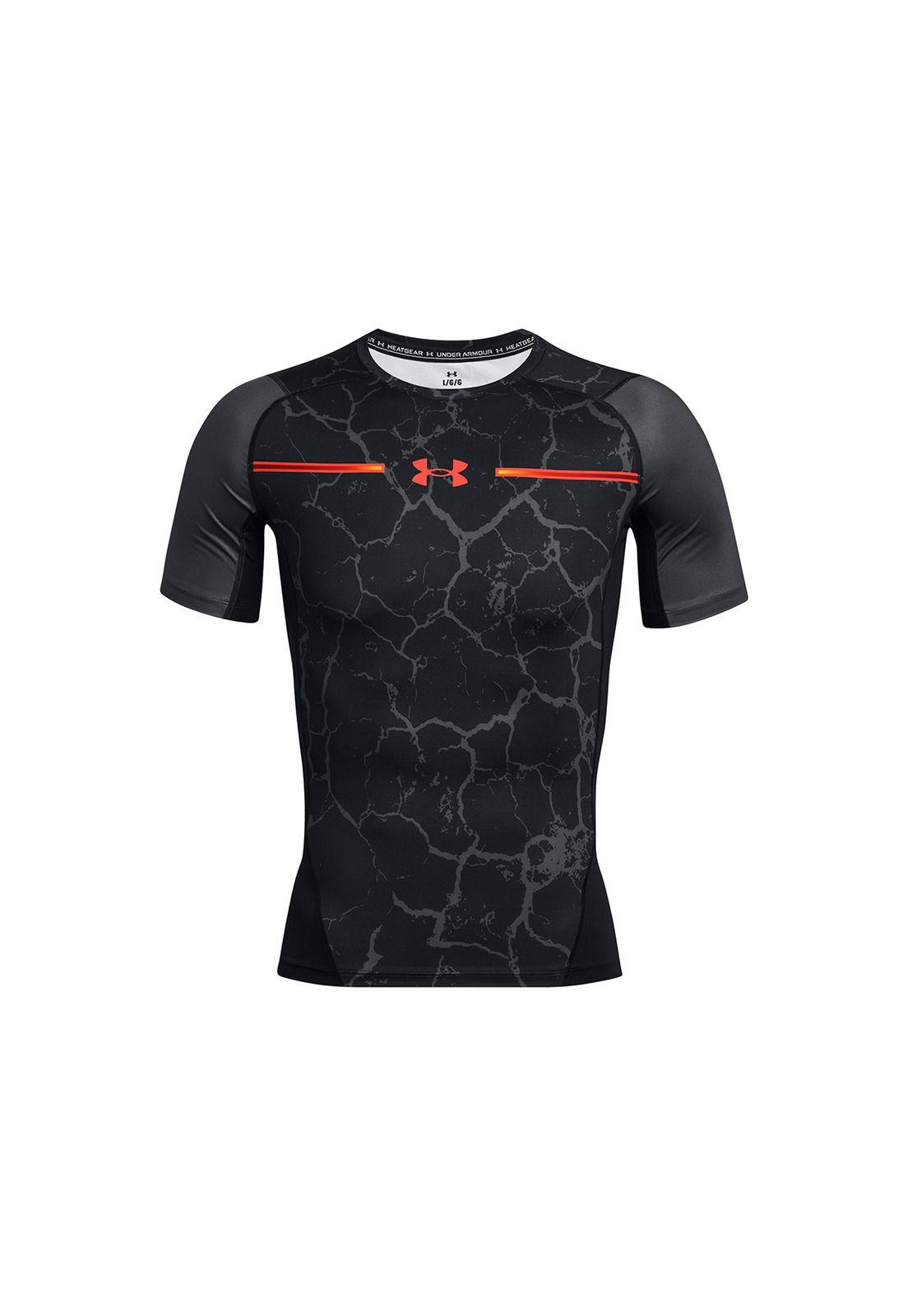Primera capa HeatGear® hombre Negro-0