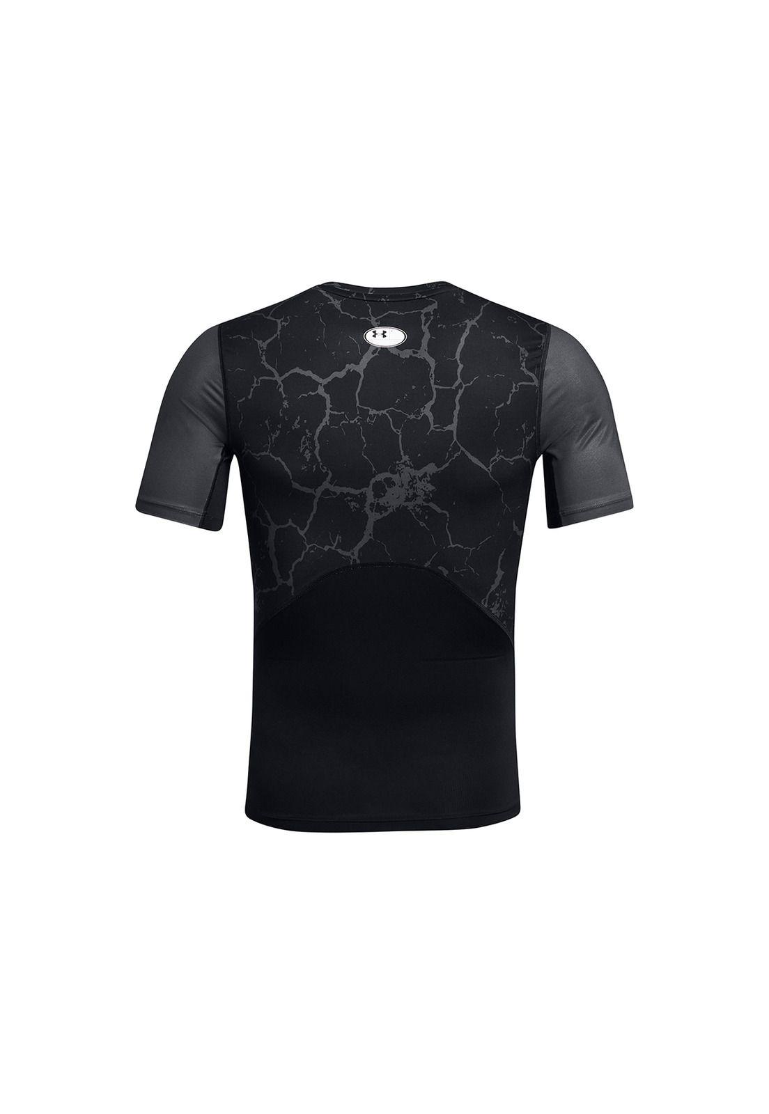 Primera capa HeatGear® hombre Negro-1