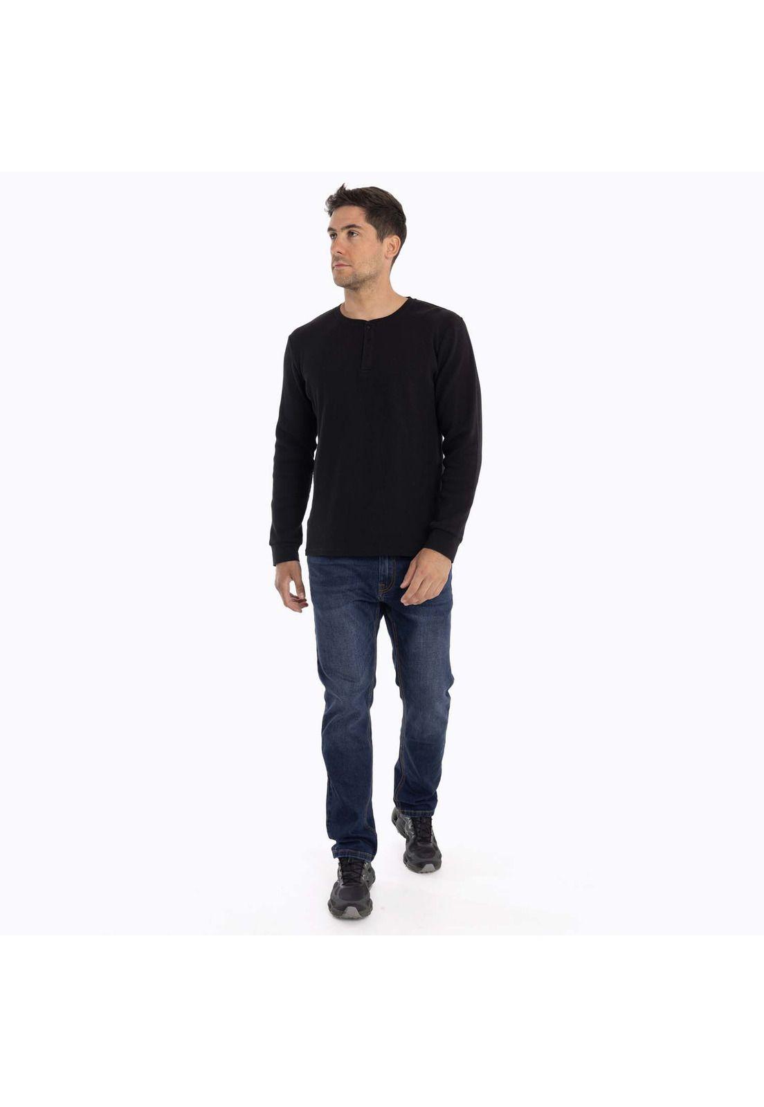 Polera Hombre Old Bear Negro Merrell-5