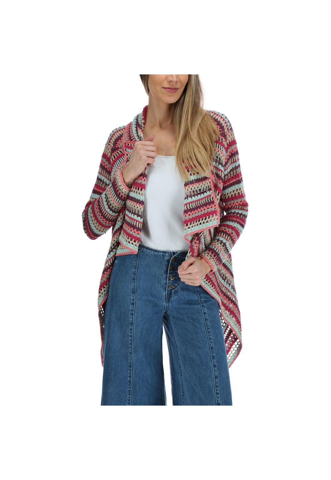 Chaleco Mujer Melania Terracota-0