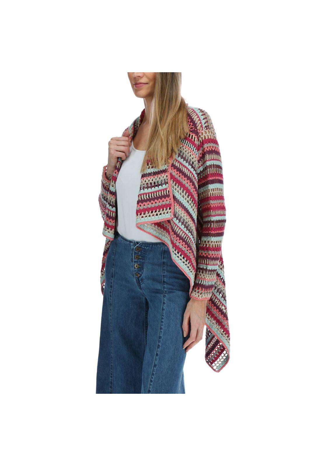 Chaleco Mujer Melania Terracota-1