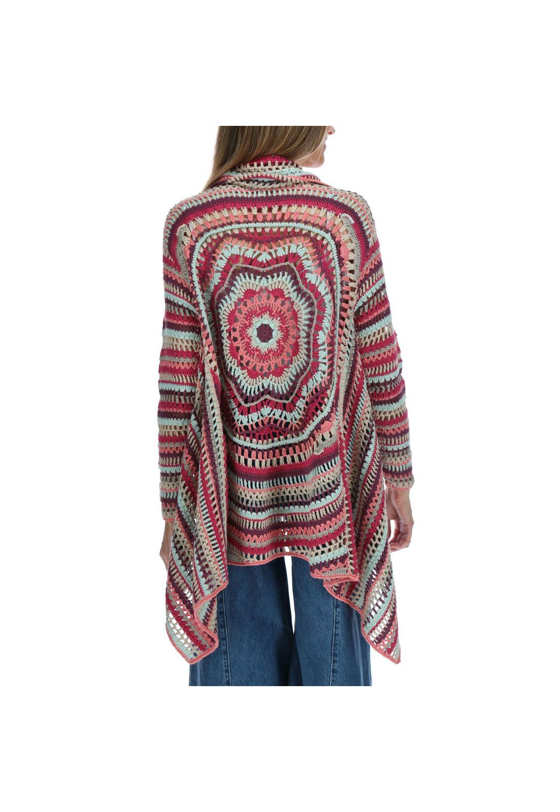 Chaleco Mujer Melania Terracota-2