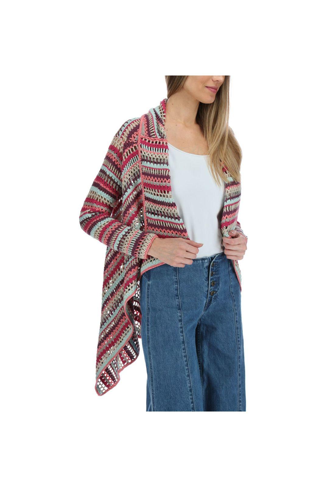 Chaleco Mujer Melania Terracota-3