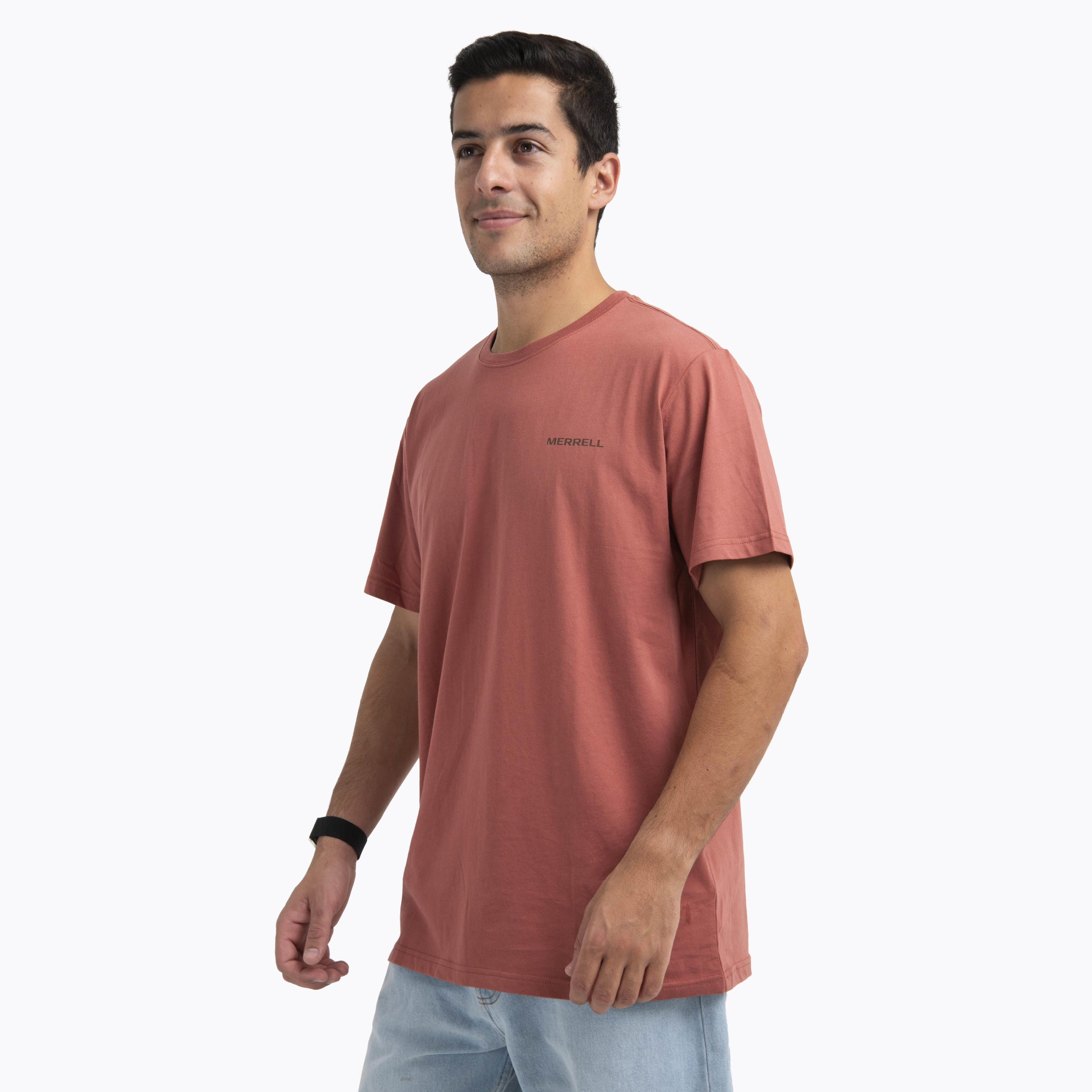 Polera Manga Corta Hombre Sapais Rojo-1