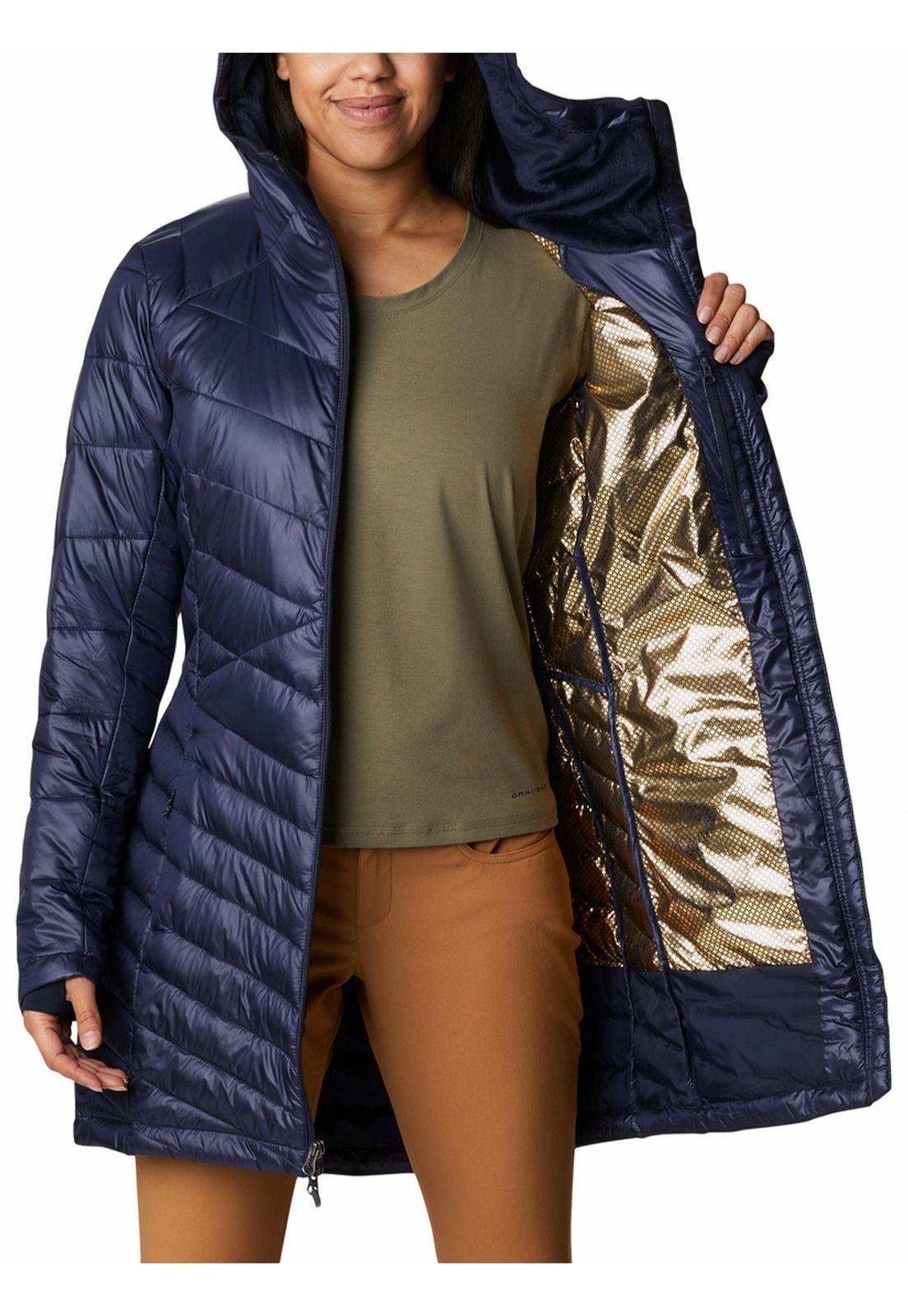 Parka Mujer Joy Peak Mid Azul-3