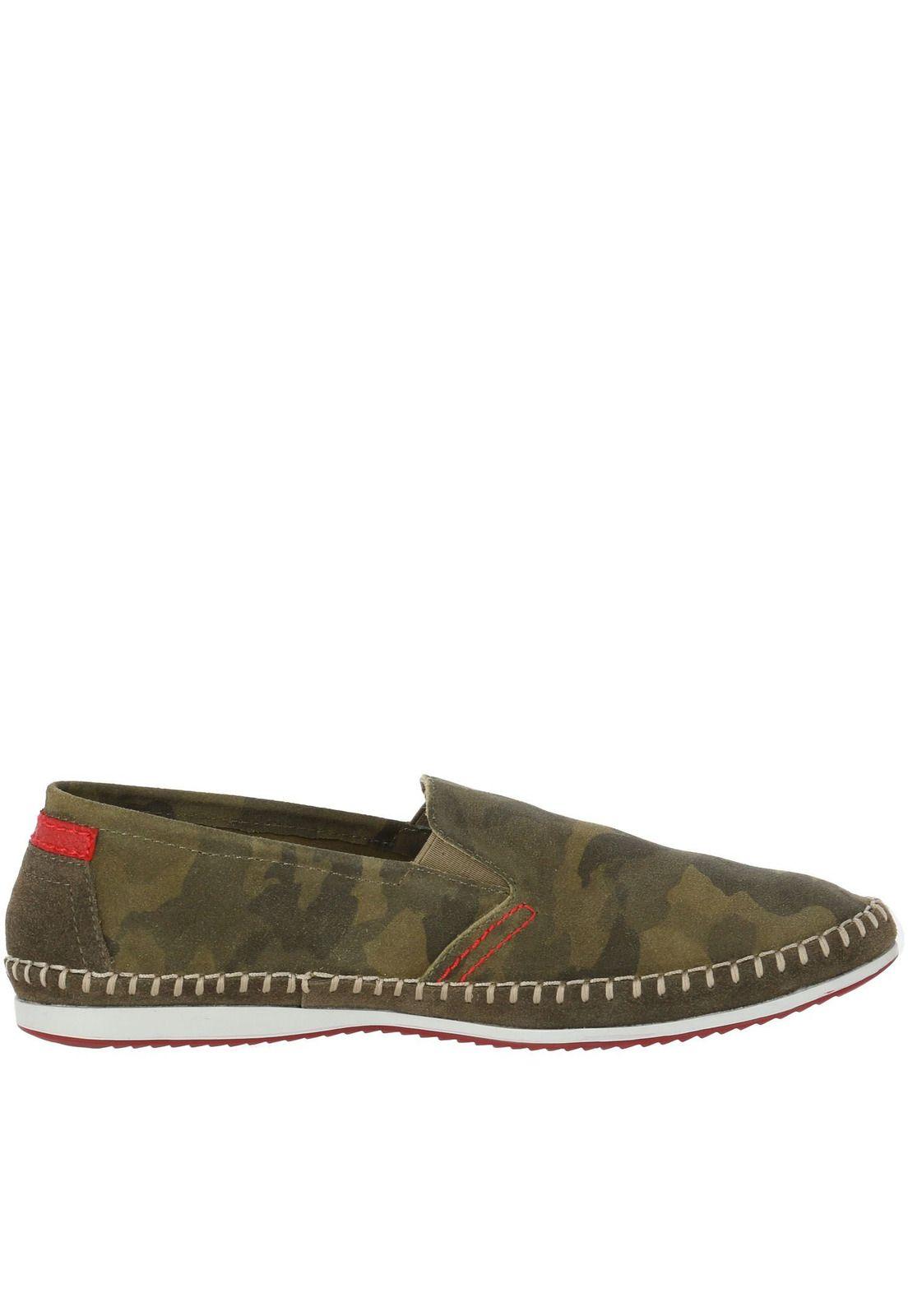 Zapatilla Cuero Carnival Verde Claro-1