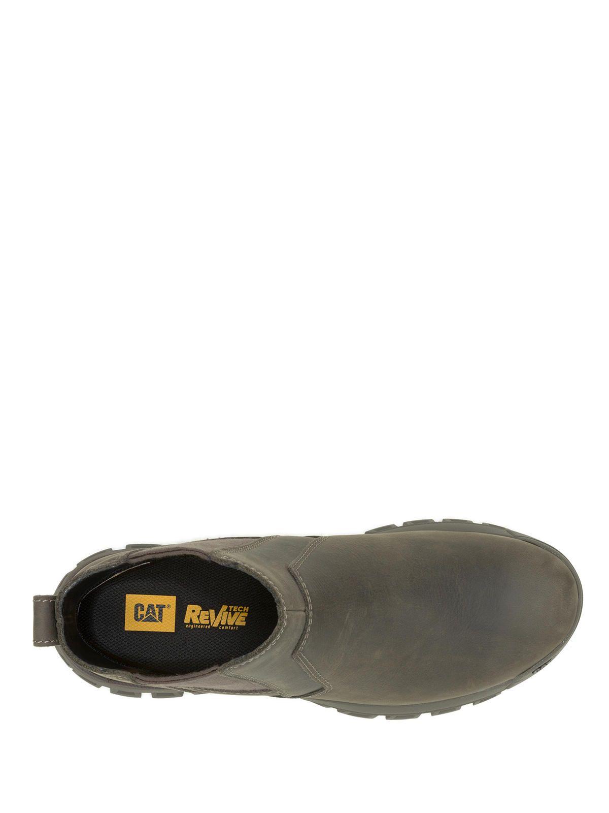 Botín Cuero Hombre Threshold Chelsea Café-6