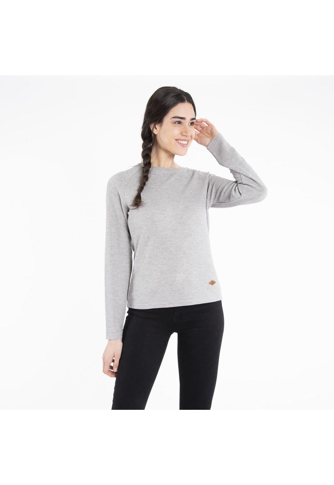 Polerón Mujer Sun Crew Blanco-0