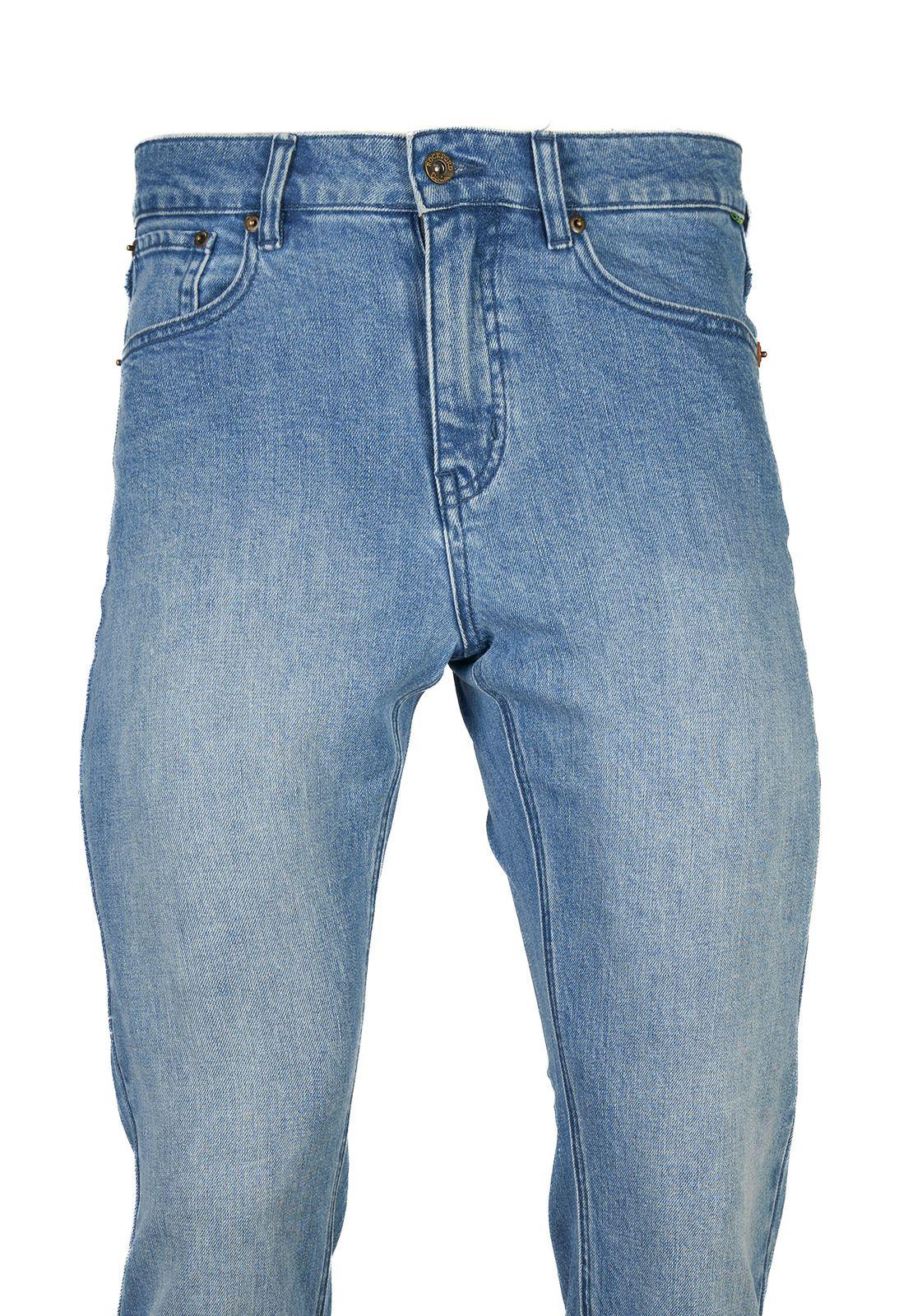 Jeans Algodón Orgánico Hombre Tommy Azul-3