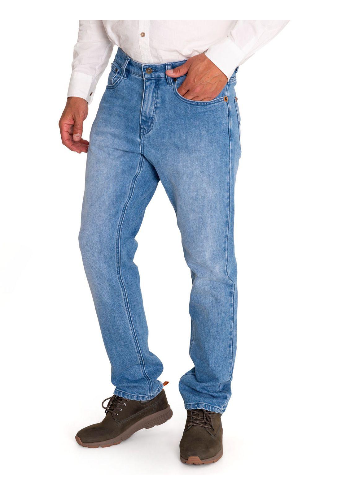 Jeans Algodón Orgánico Hombre Tommy Azul-5