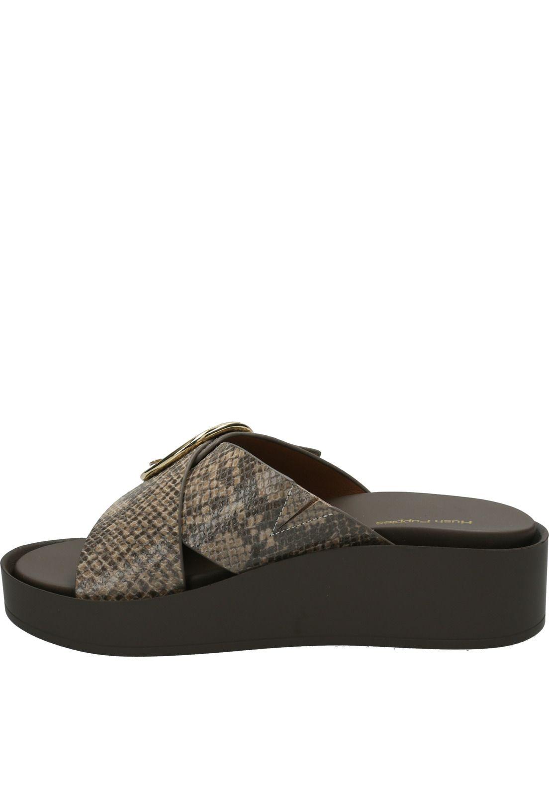 Sandalia Cuero Mujer Gise Beige-4