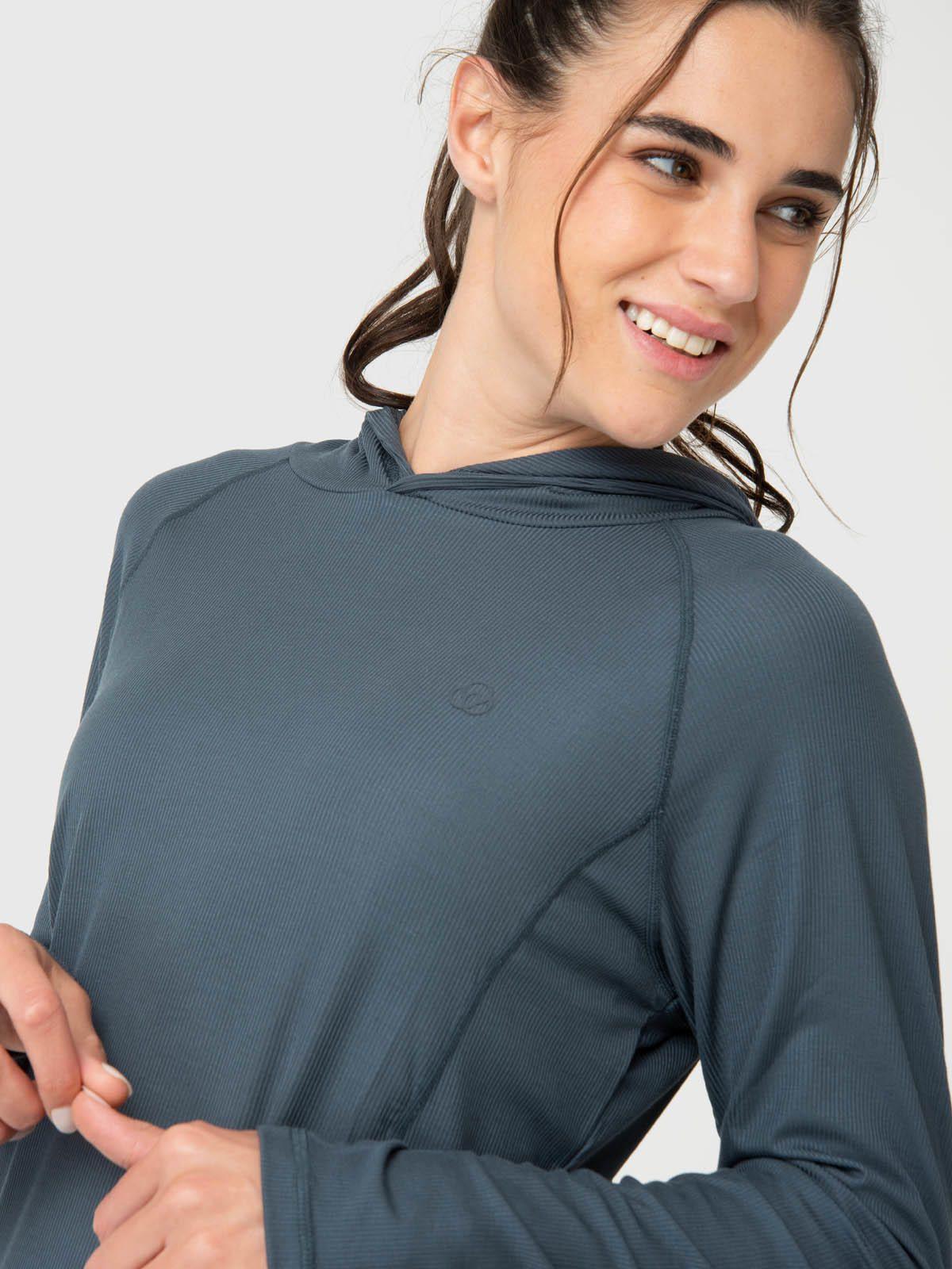 Polerón Modal Rib Gris-3