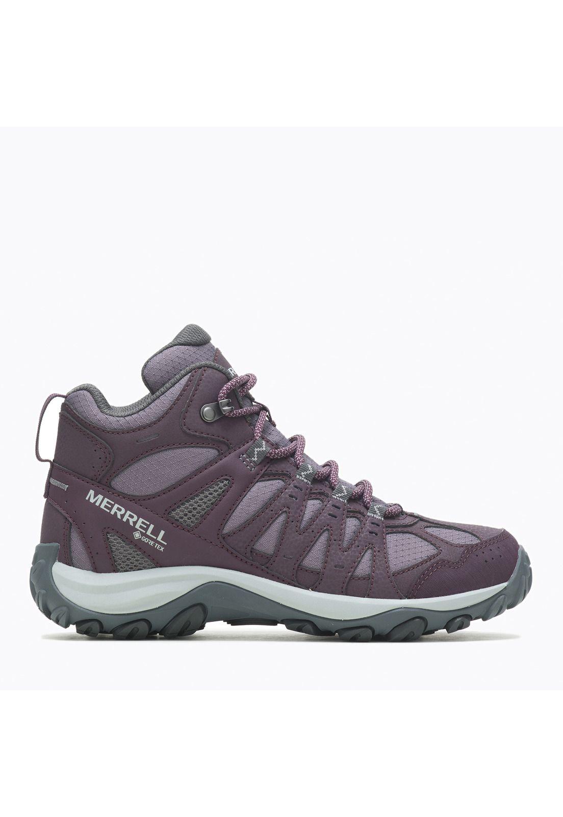 Botín Mujer Accentor 3 Sport Mid Gore-tex Lila-0
