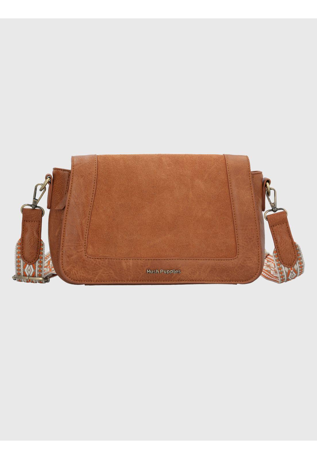 Cartera Ecocuero Caramelo Luck Cross Mujer-0