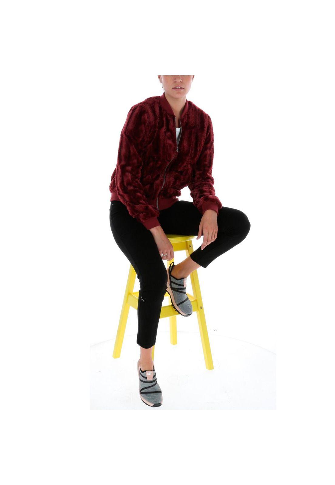 Chaqueta Mujer Victoria Jacket Burdeo-4