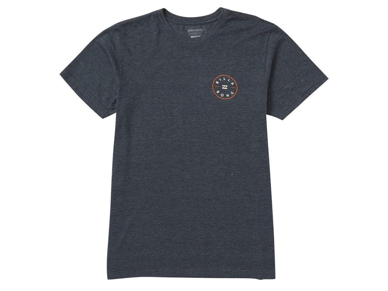 Polera Manga Corta Rotor Indigo Heather-0