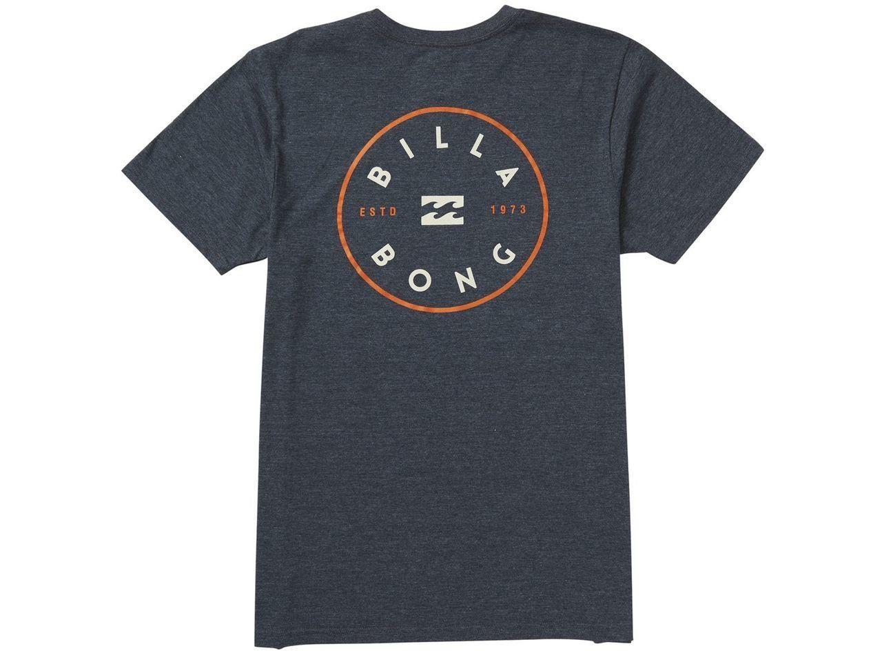 Polera Manga Corta Rotor Indigo Heather-1