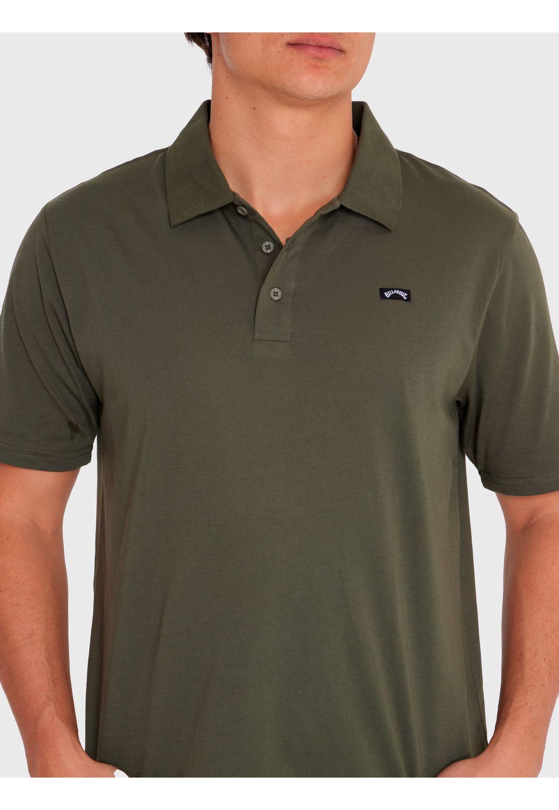 Polera Manga Corta Hombre Polo Classic Verde-2