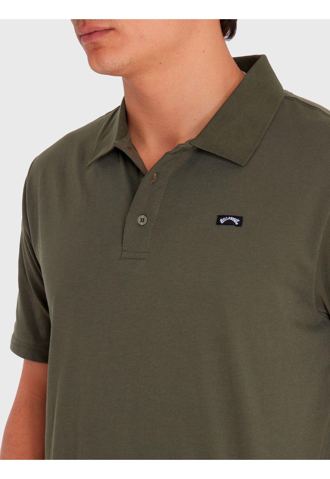 Polera Manga Corta Hombre Polo Classic Verde-3