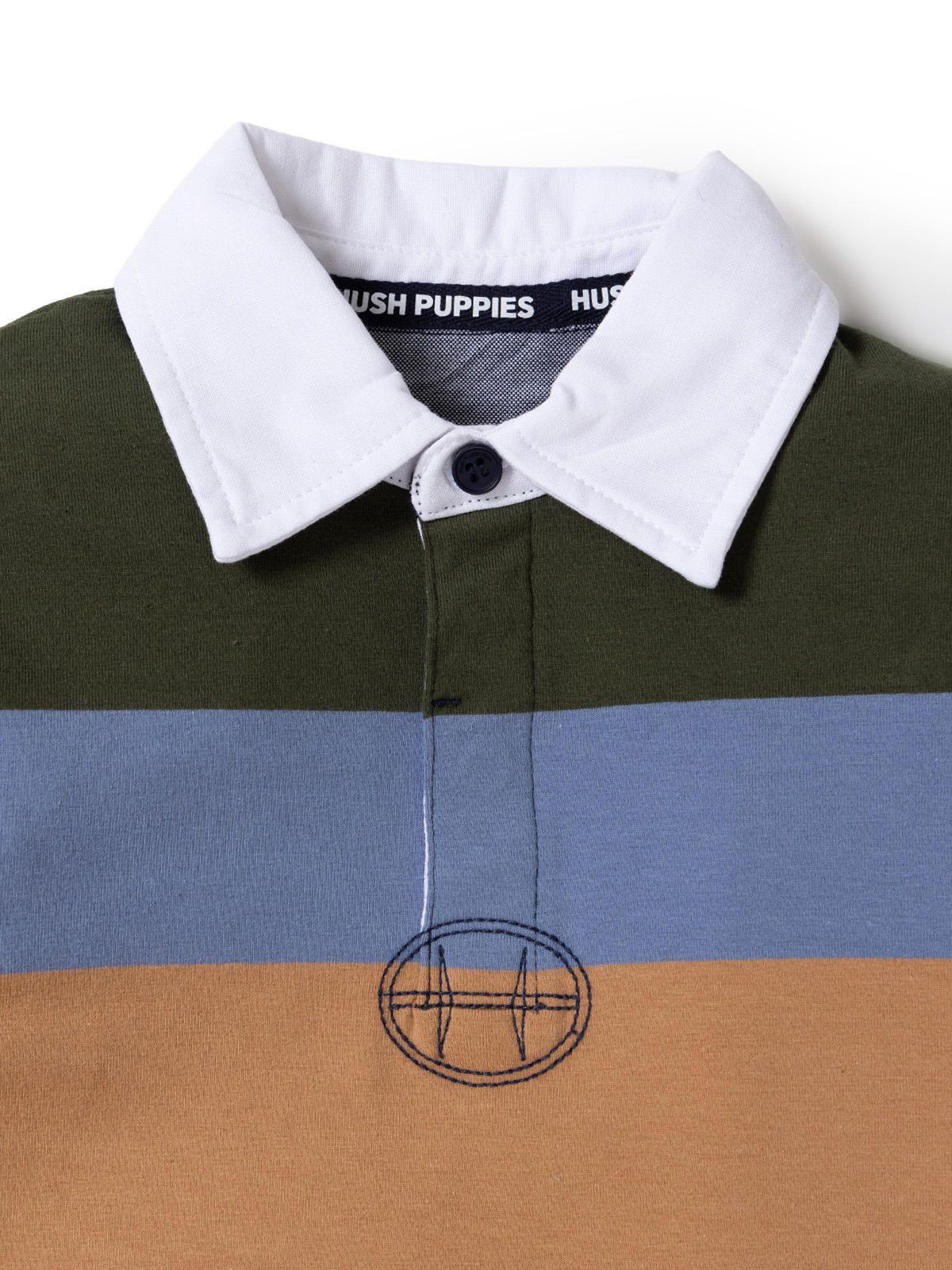 Polera Manga Larga Niño Timber Verde-3