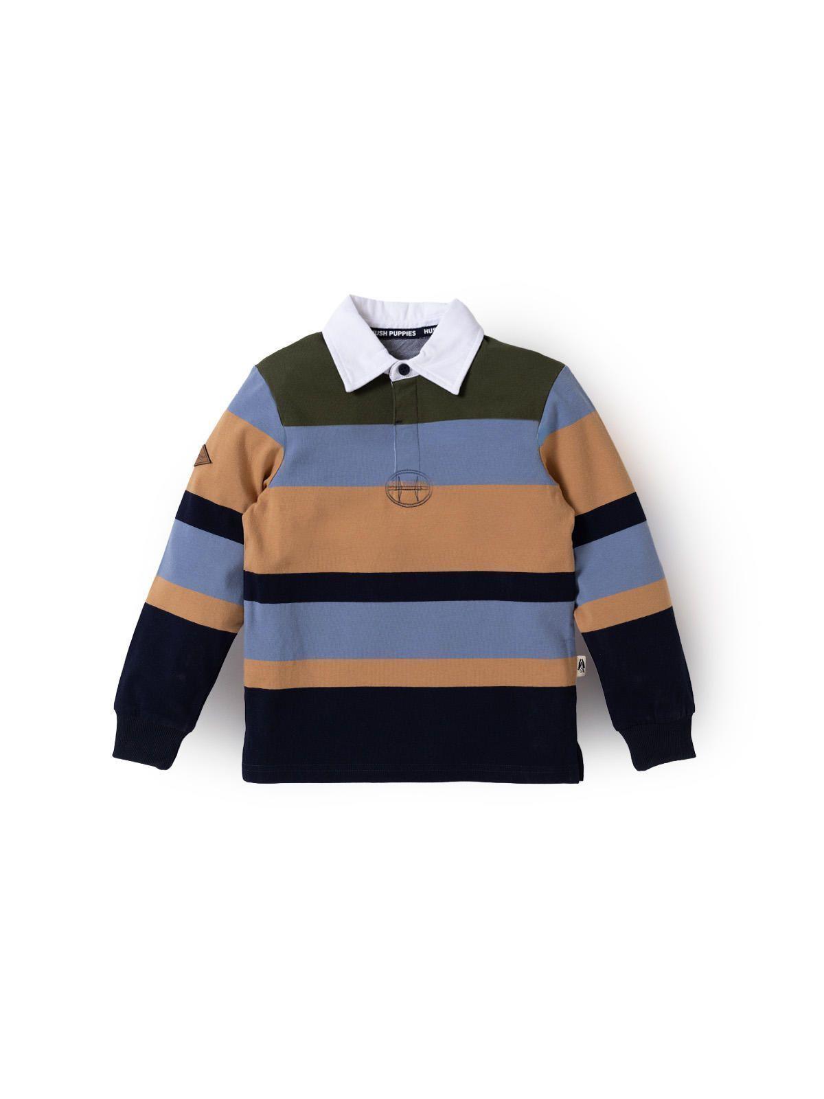 Polera Manga Larga Niño Timber Verde-0