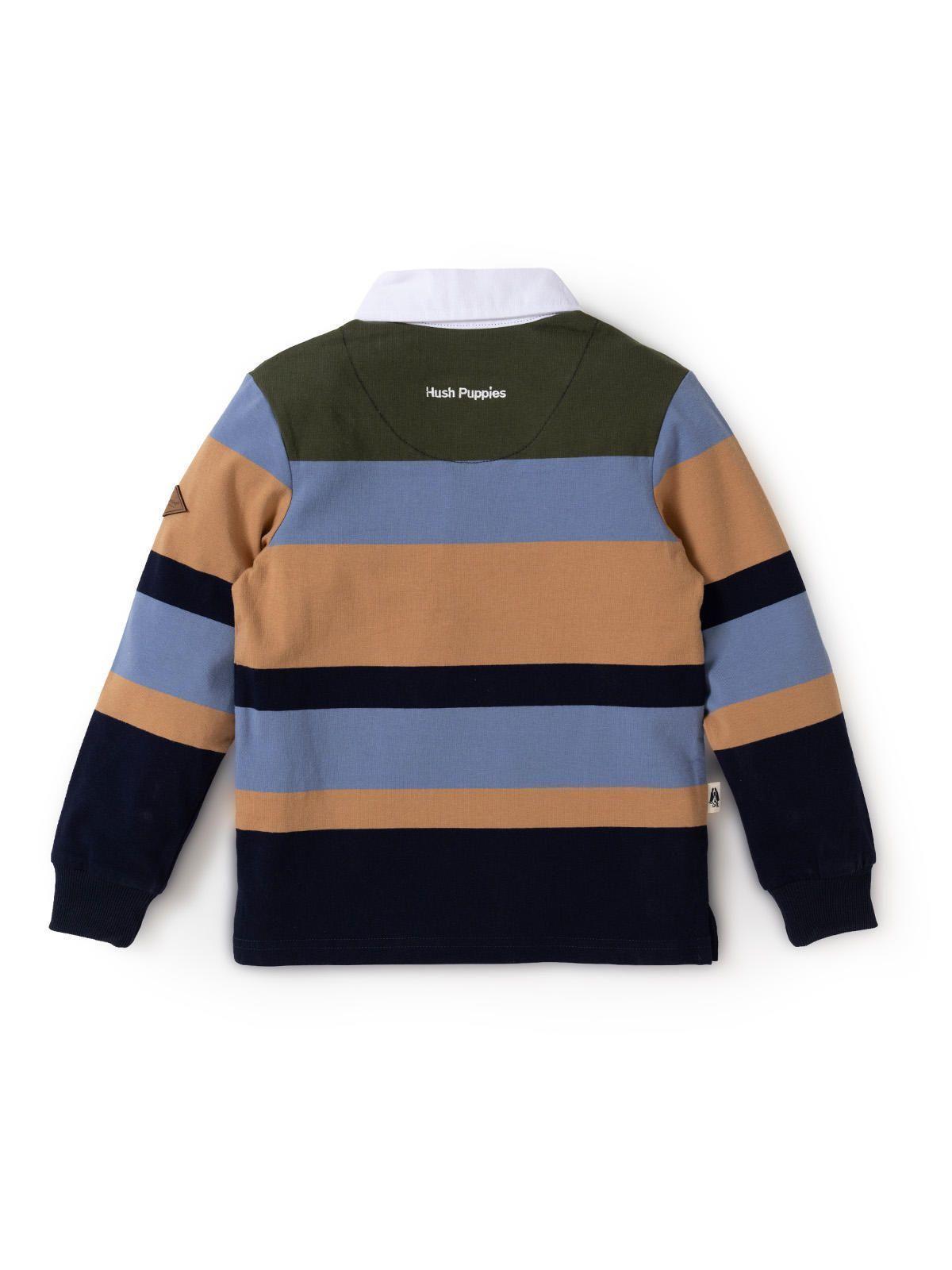 Polera Manga Larga Niño Timber Verde-1