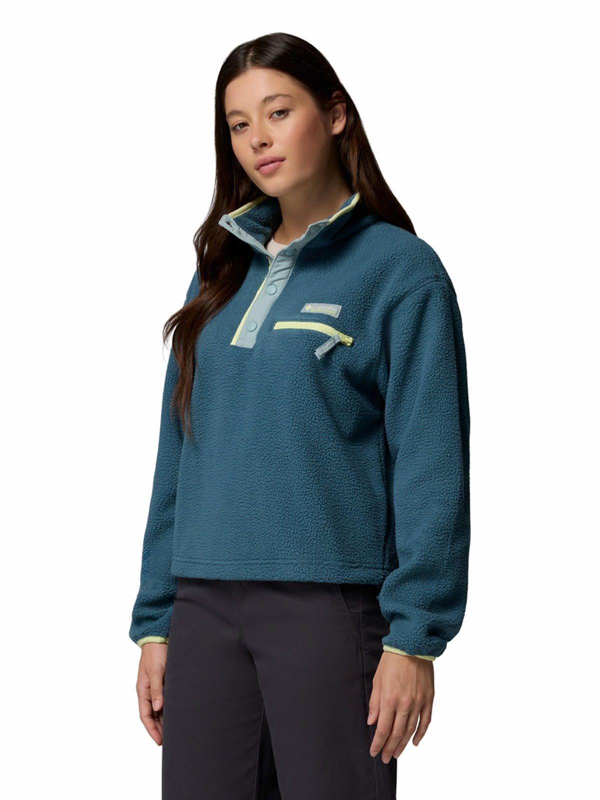 Polar Mujer Helvetia Ii Cropped Azul-1