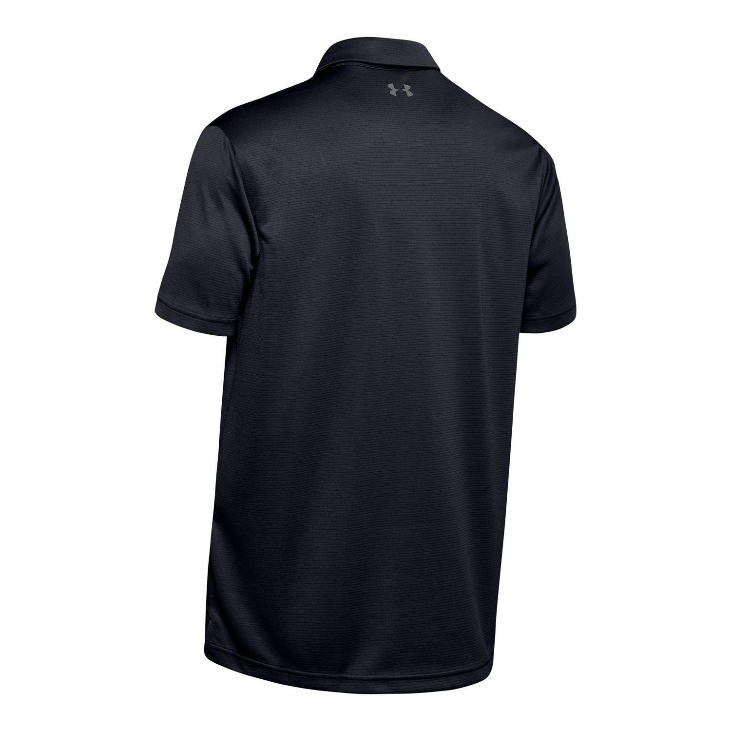 Polo UA Tech para hombre Negro-1