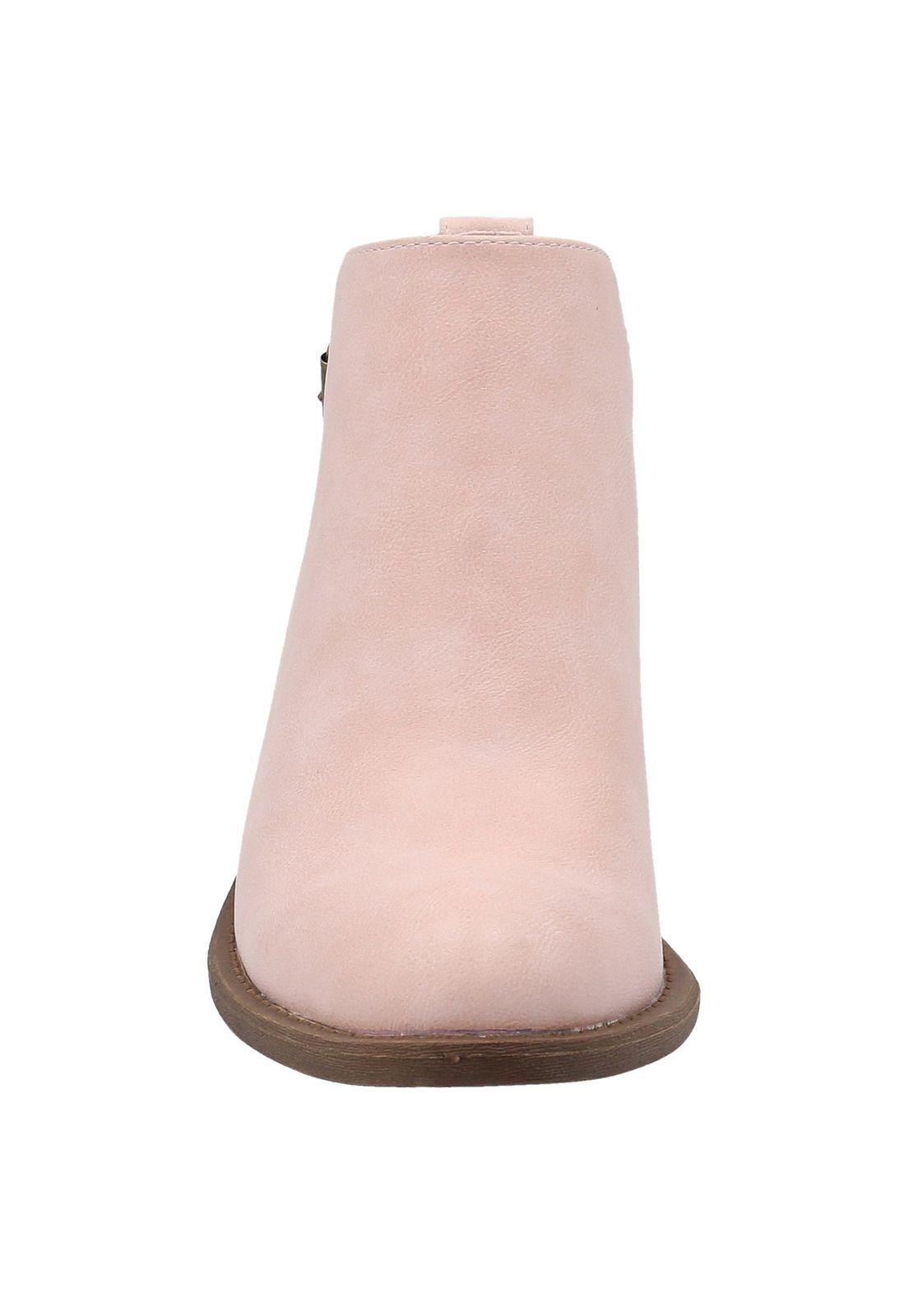Botín Mujer Marconi Rosa-2