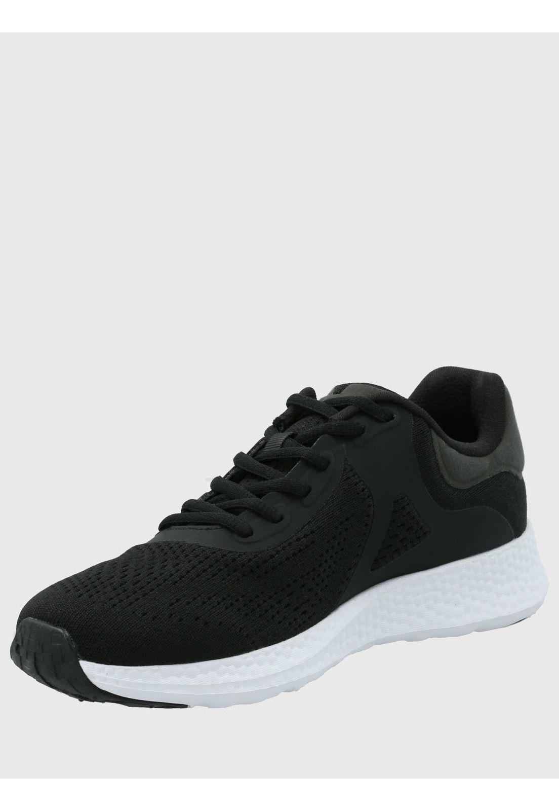 Zapatilla Mujer Flo Negra Bsoul-4