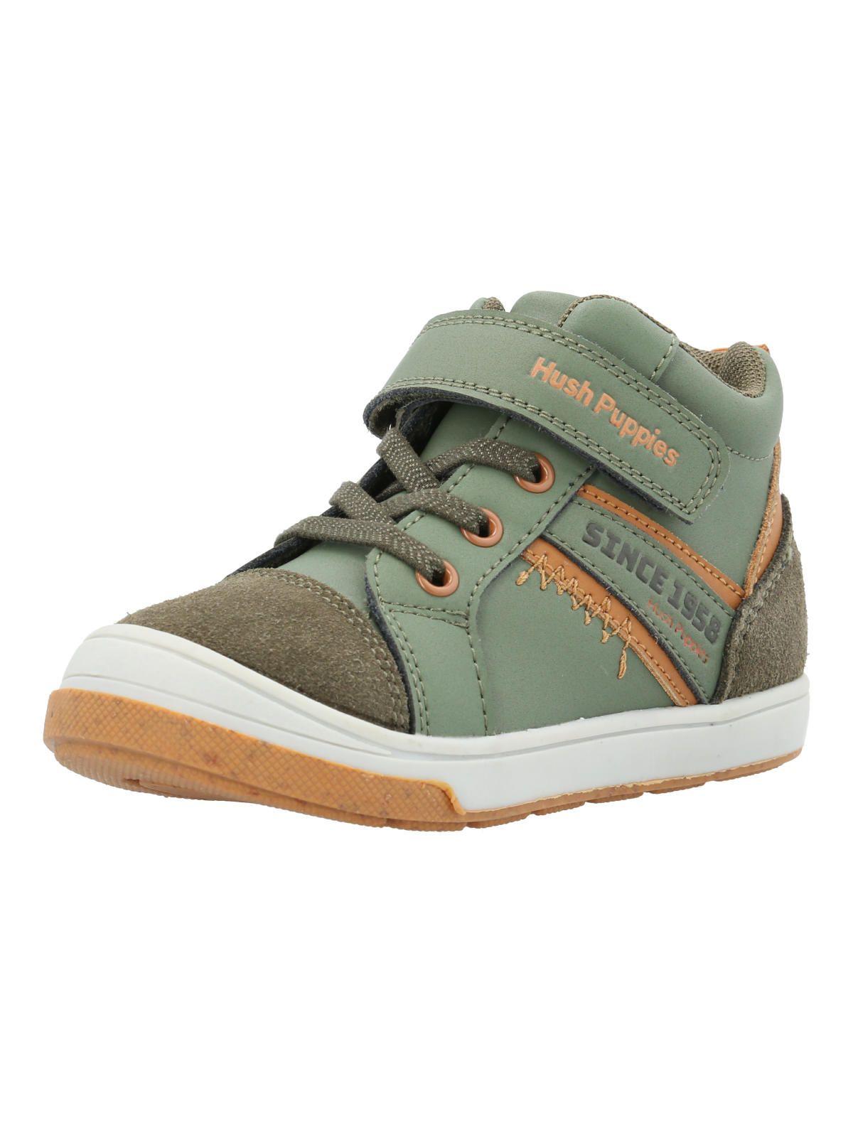 Botin Cuero Yorktown Niño Verde-4