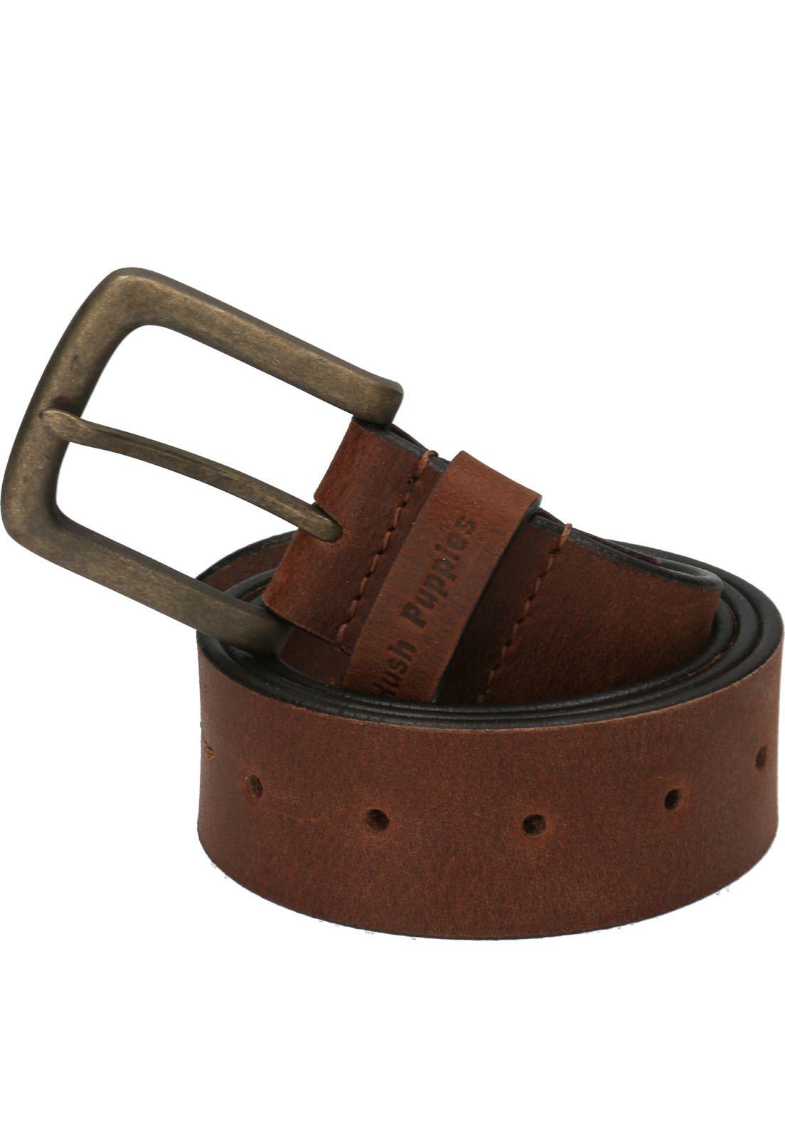 Cinturón Cuero Hombre Hp Dallas Café-0