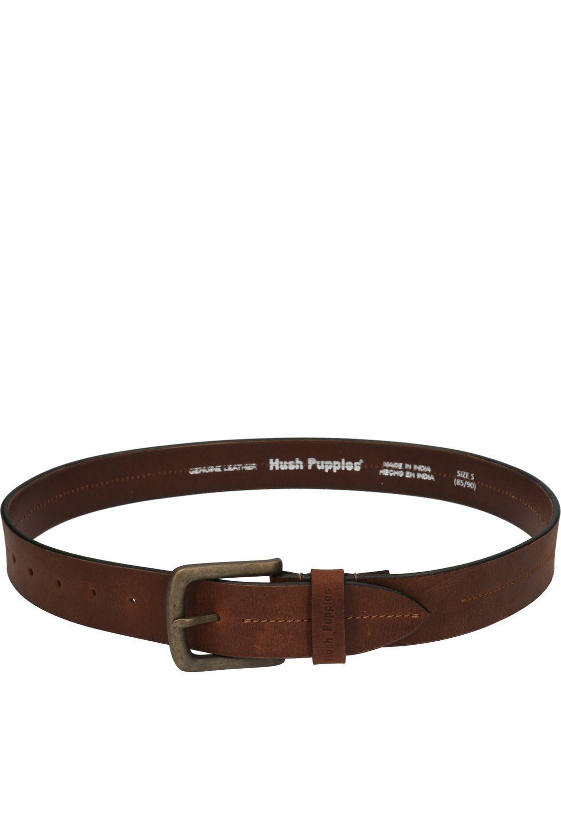 Cinturón Cuero Hombre Hp Dallas Café-1