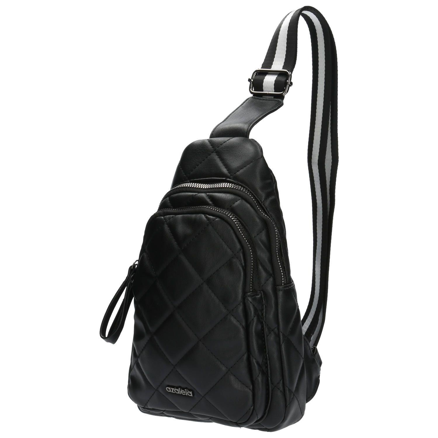 Cartera De Hombro Barbara Cross Negro Mujer-1