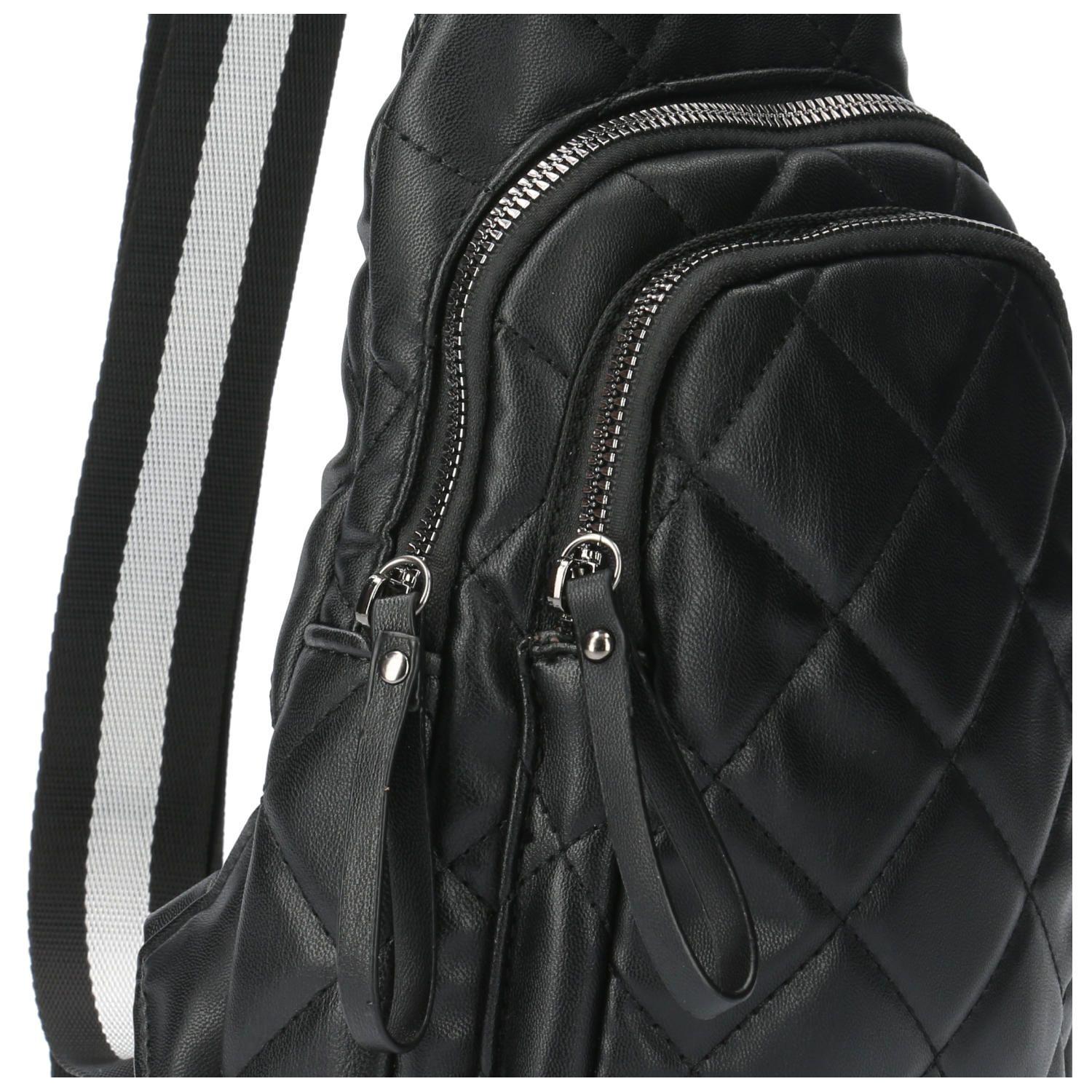 Cartera De Hombro Barbara Cross Negro Mujer-3