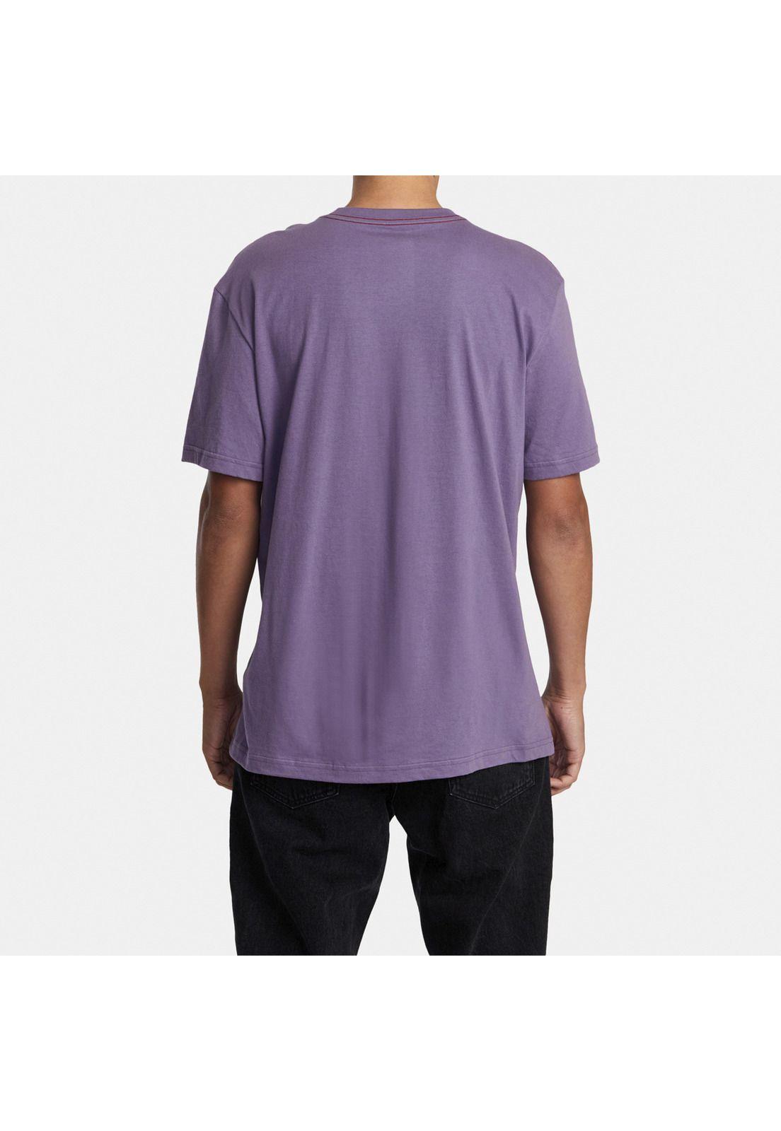 Polera M/C Hombre Anp Pocket M Tees Morado-1