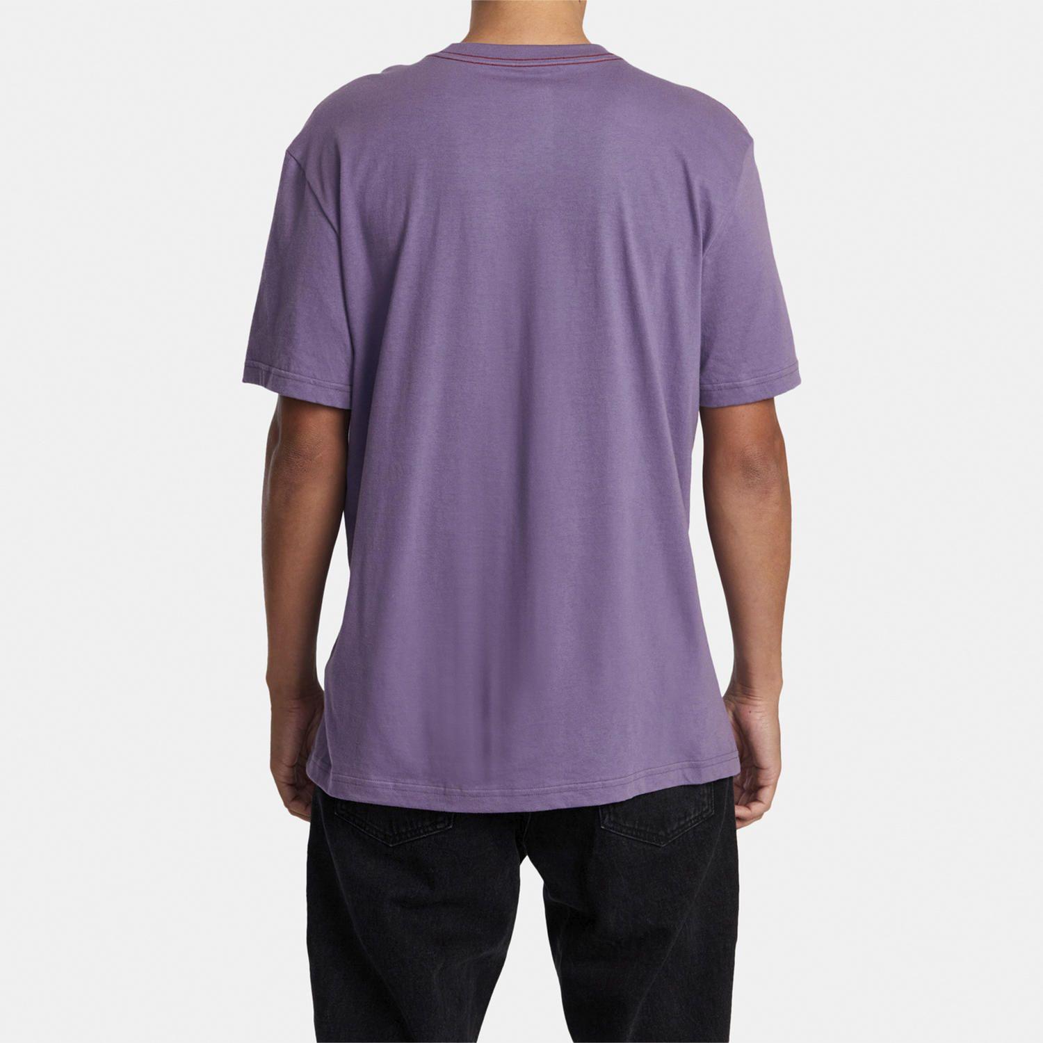 Polera M/C Hombre Anp Pocket M Tees Morado-1