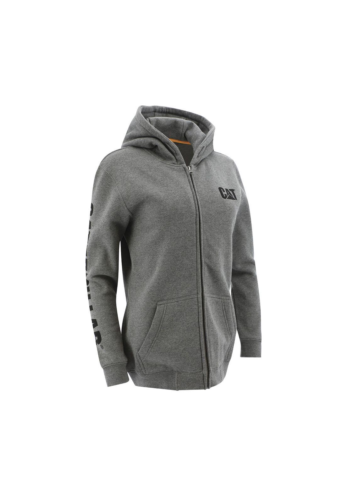 Polerón Mujer W Trademark Banner F Gris-0